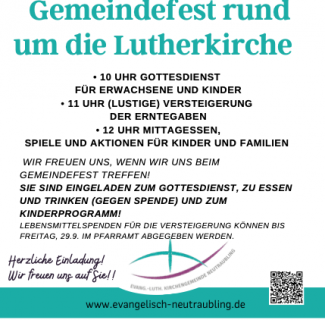 Plakat Gemeindefest