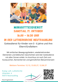 Kinder sitzen im Kreis, im Hintergrund ein Kreuz